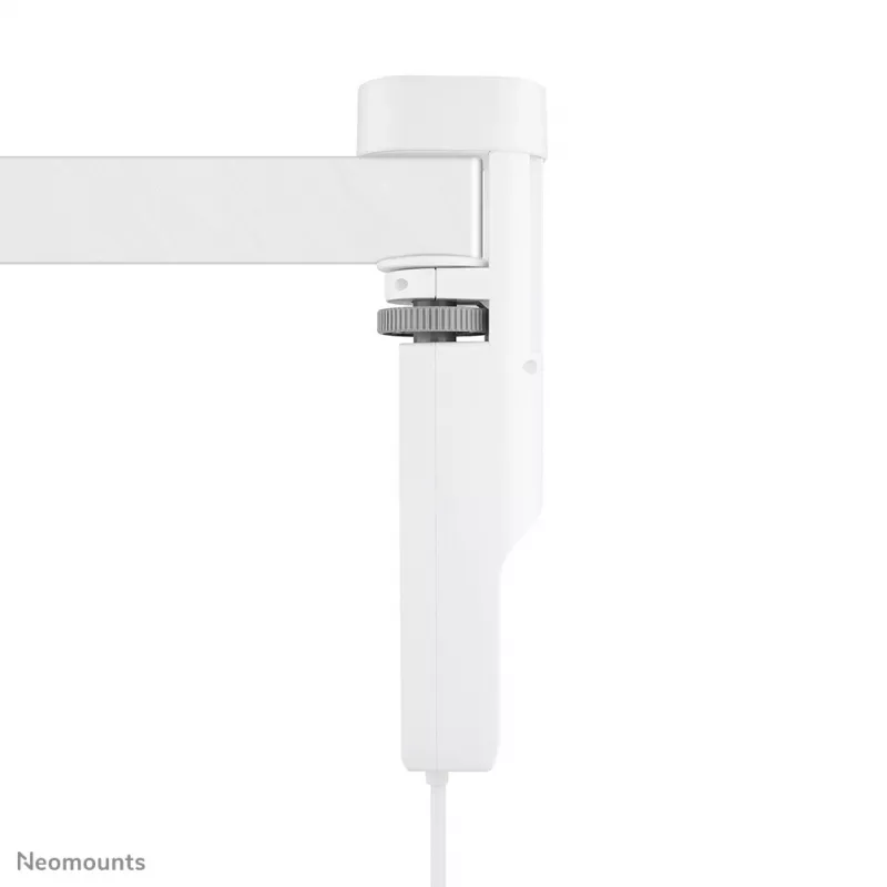Neomounts DS22-840WH6 galda kontaktligzda ar skavu un USB-C / USB-A portiem – ātra uzlāde