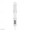 Neomounts DS22-840WH6 galda kontaktligzda ar skavu un USB-C / USB-A portiem – ātra uzlāde