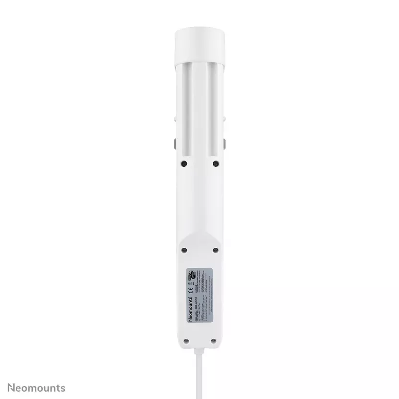 Neomounts DS22-840WH6 galda kontaktligzda ar skavu un USB-C / USB-A portiem – ātra uzlāde