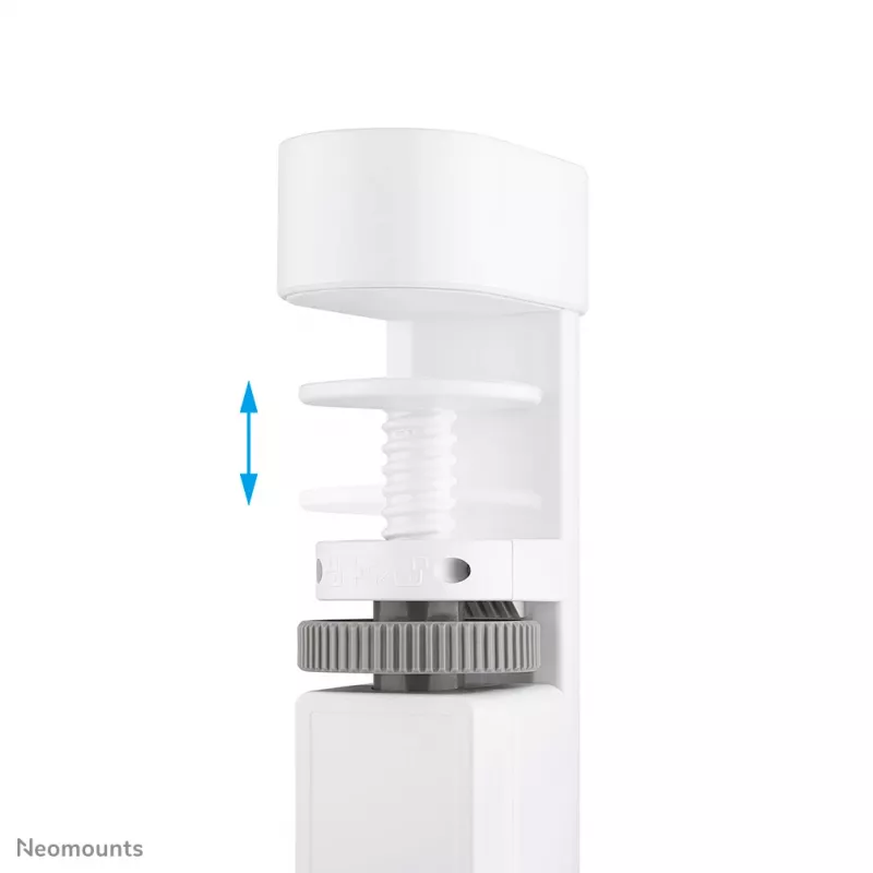 Neomounts DS22-840WH6 galda kontaktligzda ar skavu un USB-C / USB-A portiem – ātra uzlāde