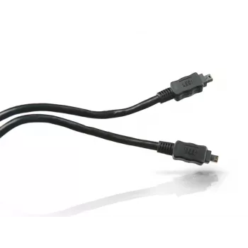 Conceptronic FireWire kabelis 4-p 1.8m Melns