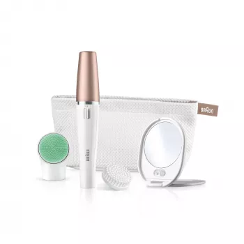 Sejas epilators Braun FaceSpa 851V Zelta Balts
