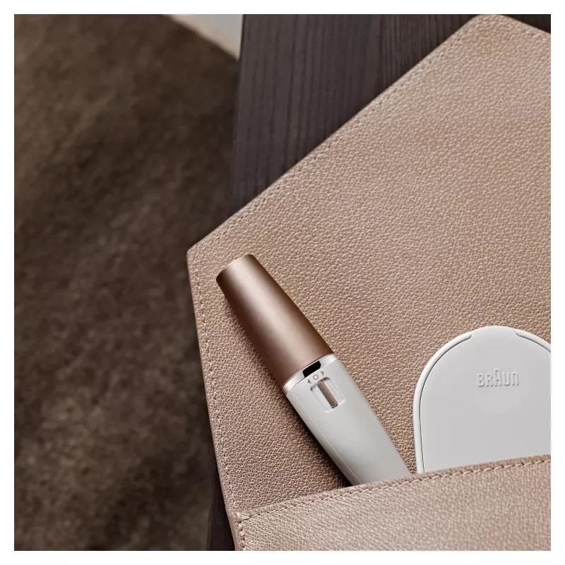 Sejas epilators Braun FaceSpa 851V Zelta Balts