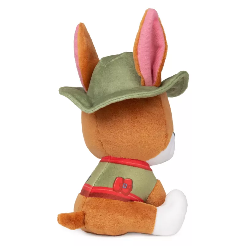 GUND PAW Patrol Tracker Plīša Rotaļlieta, Oficiālā Rotaļlieta no Populārā Multfilmas, Pildīts Dzīvnieks Vecumam no 1 Gada, 15 cm