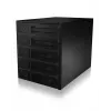 ICY BOX - IB-565SSK - Backplane, 5x SATA 3,5 HDD für 3x 5,25 Schacht, Hot Swap, trägerlos - black