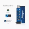 iStorage datAshur PRO 64 GB | Drošs zibatmiņas disks | FIPS 140-2 Level 3 sertificēts | NLNCSA DEP-V sertificēts | NATO Restricted sertificēts | AES-XTS 256 bitu aparatūras šifrēšana | PIN aizsardzība | Putekļu/ūdens izturīgs