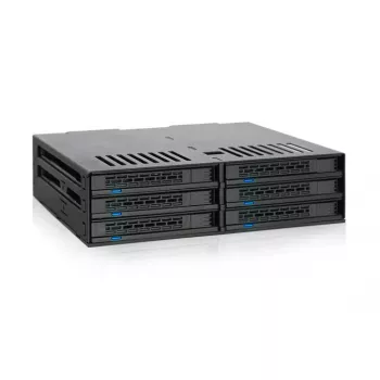 Disku masīvs Icy Dock MB326SP-B 0 TB Rack 1U Melns