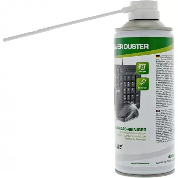 Saspiestā gaisa tīrīšanas aerosols 400 ml — InLine, augstspiediena, IT un datoru apkopei
