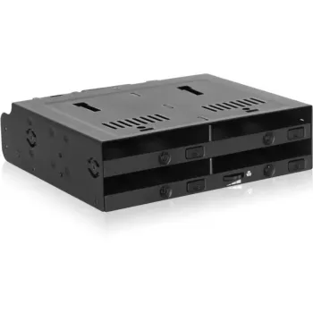 Icy Dock MB014SP-B R1 melns – noņemams rāmis 1x 3.5 collu SATA diskam, karstā nomaiņa