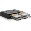 Icy Dock flexiDOCK MB014SP-B R1 maināms disku ietvars 4x 2,5" SATA/SAS SSD/HDD, 5,25" šahtai, melns