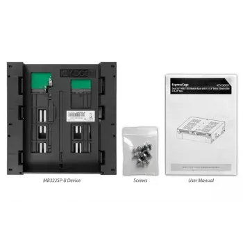 Paneļa ieliktnis Icy Dock MB322SP-B