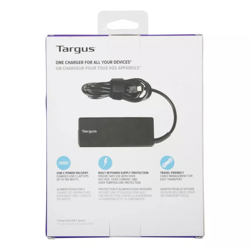 Targus APA108EU lādētājs USB-C PD 100 W melns