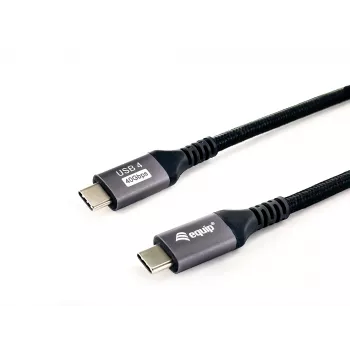 Equip USB 4 Gen 3 C to C kabelis, vīr./vīr., 1.2m, 8K/60Hz, 40Gbps, PD3.1 240W