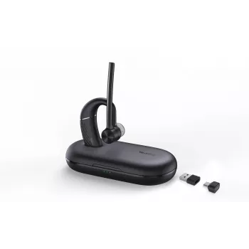 Yealink BH71 Pro USB-C/A Bezvadu Austiņas, 100 - 20000 Hz, Birojs/Zvanu centrs, 18 g, Melna