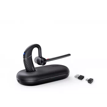 Yealink BH71 Pro USB-C/A Bezvadu Austiņas, 100 - 20000 Hz, Birojs/Zvanu centrs, 18 g, Melna