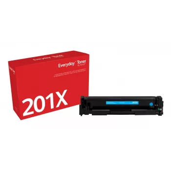 Everyday™ Cyan Toner no Xerox, saderīgs ar HP 201X (CF401X), augstas ietilpības