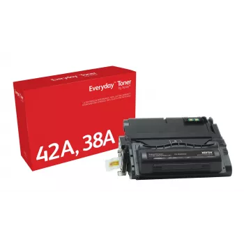 Xerox Everyday™ Black Toner, saderīgs ar HP 38A (Q5942A/Q1338A), standarta ietilpība