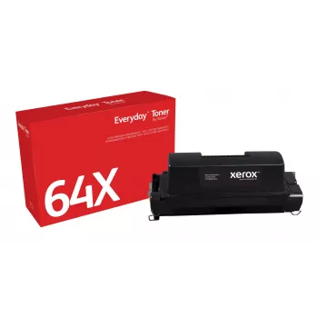 Xerox Everyday™ Black Toner, saderīgs ar HP 64X (CC364X), augstas ietilpības