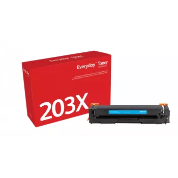 Xerox Everyday™ ciāna tonera kasetne, saderīga ar HP 203X (CF541X), augstas ietilpības
