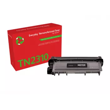 Everyday™ Mono Remanufactured Toner by Xerox saderīgs ar Brother TN-2310, standarta ietilpība