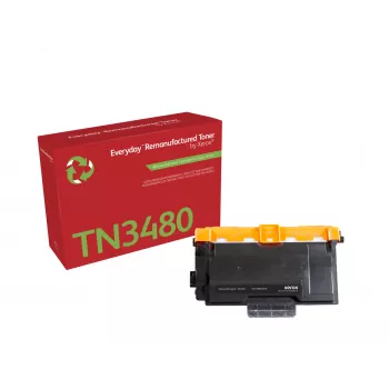 Everyday™ Mono Remanufactured Toner no Xerox, saderīgs ar Brother TN3480, lielā ietilpība