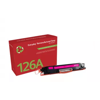 Everyday™ Magenta Pārstrādāts Toneris no Xerox, saderīgs ar HP 126A (CE313A), standarta ietilpība
