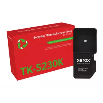 Xerox Everyday™ Black Remanufactured Toner, saderīgs ar Kyocera TK-5230K, standarta ietilpība