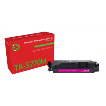 Xerox Everyday™ Magenta Remanufactured Toner, saderīgs ar Kyocera TK-5270M, standarta ietilpība