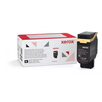 Xerox Genuine ® C320/Krāsu printeris C325/Krāsu daudzfunkciju printeris Melns Augstas ietilpības tonera kasetne (8000 lapas) - 006R04831