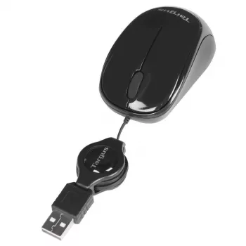 Targus AMU75EU peles ceļojumu Ambidextrous USB Type-A Blue Trace 1000 DPI