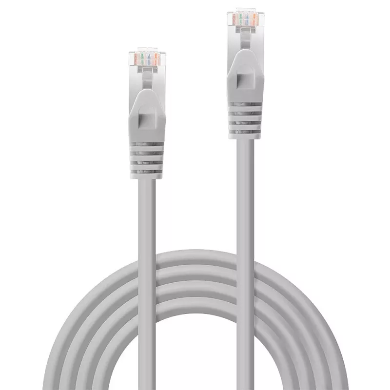 Lindy 48343 tīkla kabelis, pelēks, 2 m, Cat5e F/UTP (FTP)