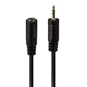Lindy 2,5mm vīrišķais uz 3,5mm sievišķo audio adapteris
