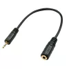 Lindy 2,5mm vīrišķais uz 3,5mm sievišķo audio adapteris