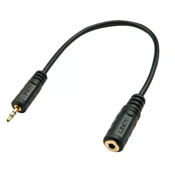 Lindy 2,5mm vīrišķais uz 3,5mm sievišķo audio adapteris