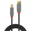 Lindy 3m USB 3.2 Type A-B kabelis, 5Gbps, Anthra Line