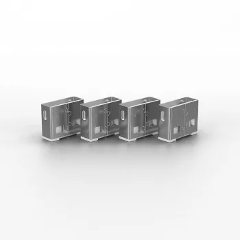 Lindy USB Port Blocker (bez atslēgas) 10 gab. balts