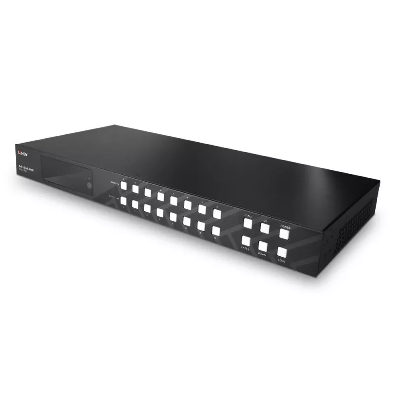 AV matricas slēdzis Lindy 8x8 HDMI 4K60 Matrix