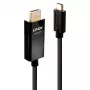 Lindy 2 m USB Type-C uz HDMI 4K60 adaptera kabelis ar HDR