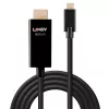 Lindy 2 m USB Type-C uz HDMI 4K60 adaptera kabelis ar HDR