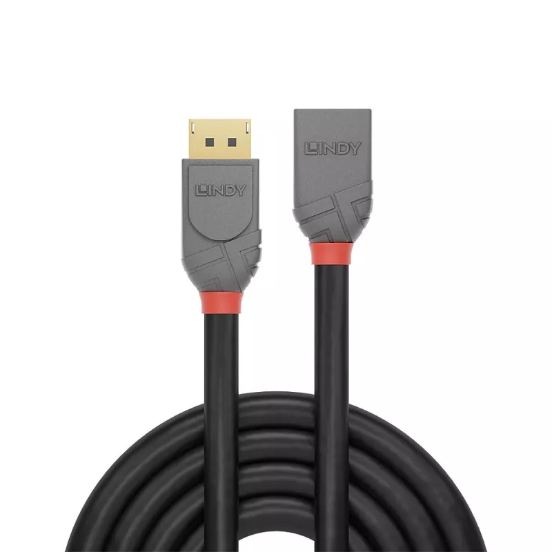 Lindy 3 m DisplayPort 1.4 pagarinātājkabelis, Anthra Line