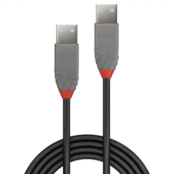 Lindy 3 m USB 2.0 A-A kabelis, Anthra Line