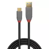 Lindy 1,5m USB 3.2 Type A uz C kabelis, 10Gbps, 5A, PD, Anthra Line