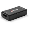 Lindy 50m HDMI 4K30 Repeater, HDCP 2.2, AV uztvērējs, Vadu, Melns