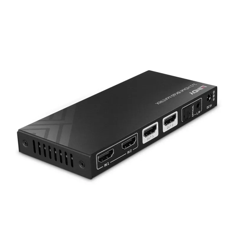 Lindy 38313 AV matricas slēdzis 2x2 HDMI 8K60