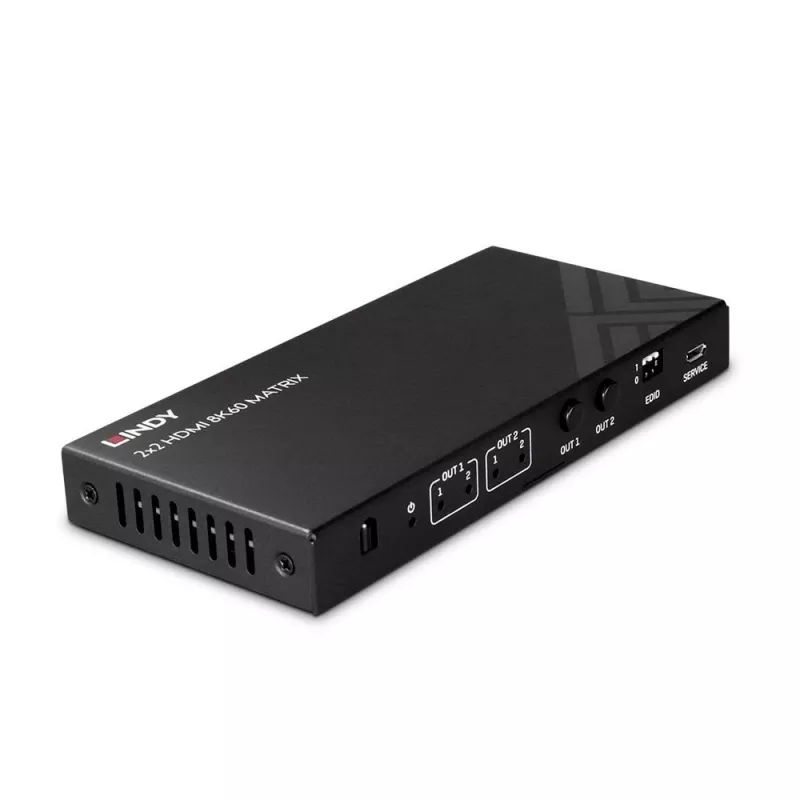 Lindy 38313 AV matricas slēdzis 2x2 HDMI 8K60