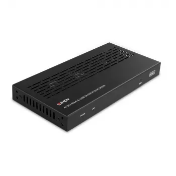 Lindy 38396 4K30 HDMI un USB pa IP kodētājs, Multicast un Videowall, HDMI 2.0, HDCP 2.2, PoE, 100 m
