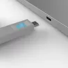 Lindy USB Type-C porta bloķētājs ar atslēgu 4 gab. zils