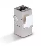 Lindy CAT 6A sieviešu savienotājs Keystone RJ-45 plakans metālisks 1 gab.