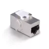 Lindy CAT 6A sieviešu savienotājs Keystone RJ-45 plakans metālisks 1 gab.