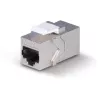 Lindy CAT 6A sieviešu savienotājs Keystone RJ-45 plakans metālisks 1 gab.
